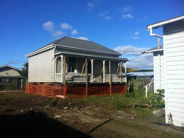 House after relocation